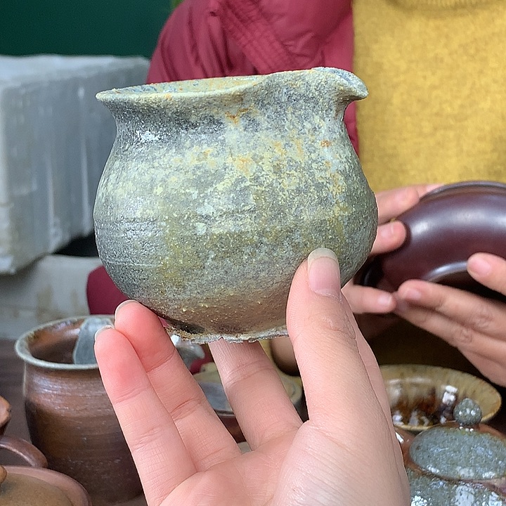 紫砂柴烧纯自然柴烧