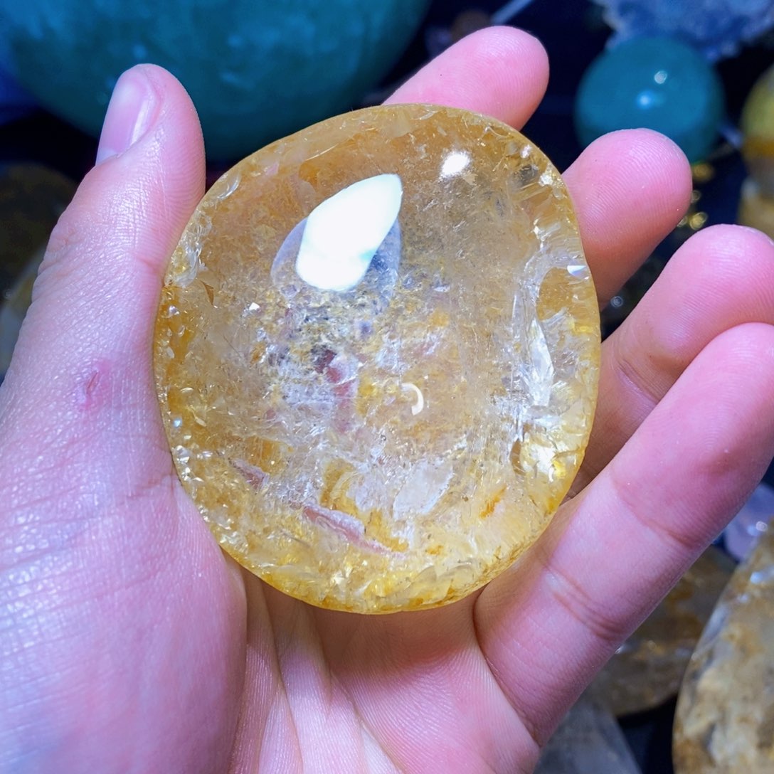 水晶天然礁花水晶随形未镶嵌