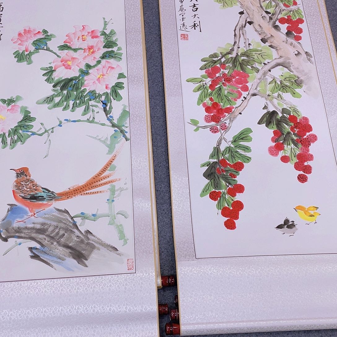 国画手绘作品集等