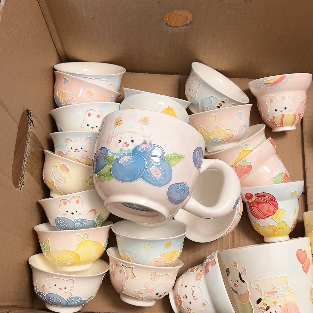 景德镇陶瓷艺术杯子