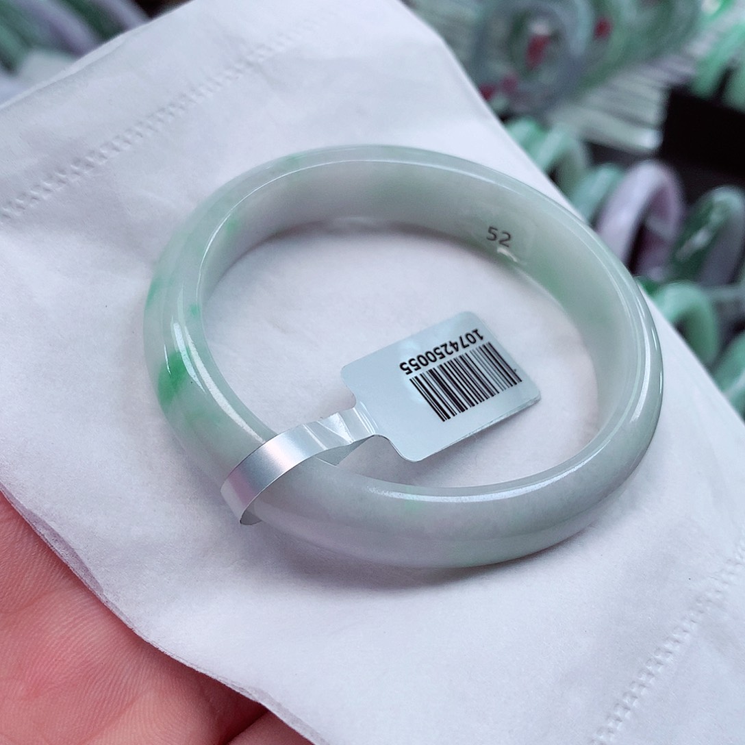 翡翠手镯未镶嵌贵妃5253