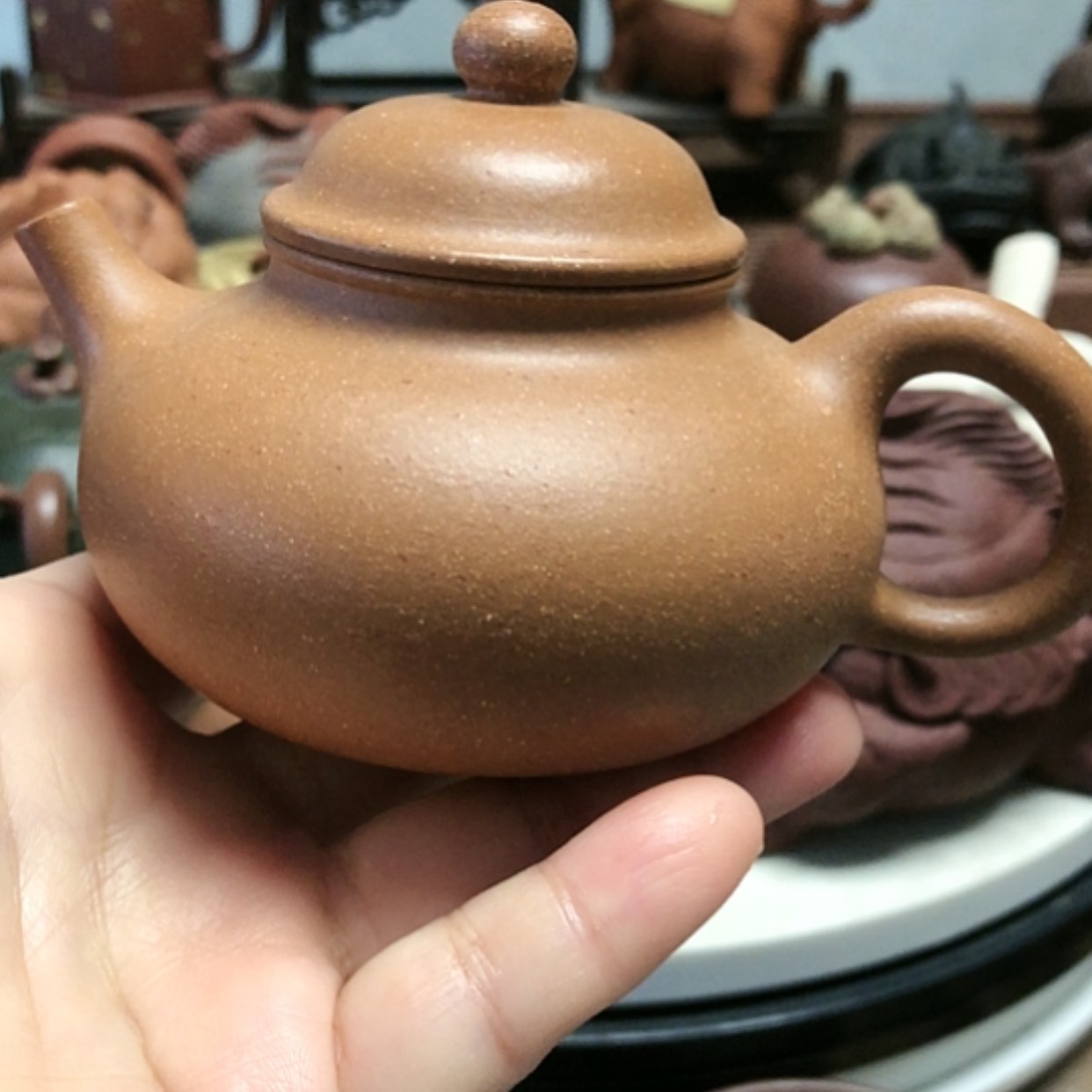 【闪购商品】紫砂茶壶160C薄胚容天