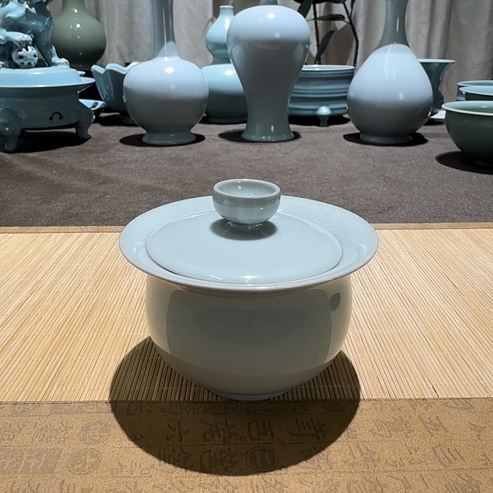 陶摆件全手工，钱袋子