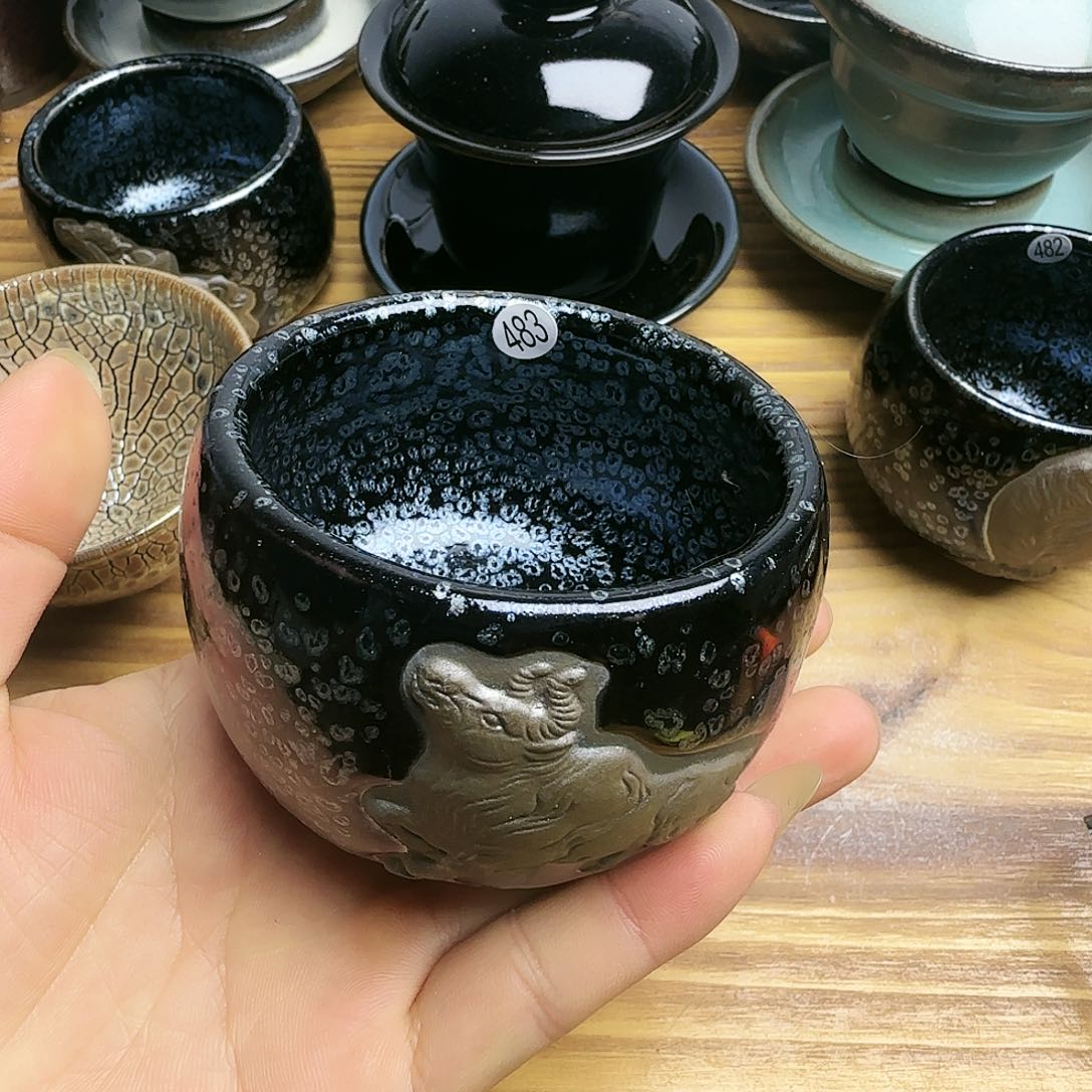 茶盏建窑建盏茶器483