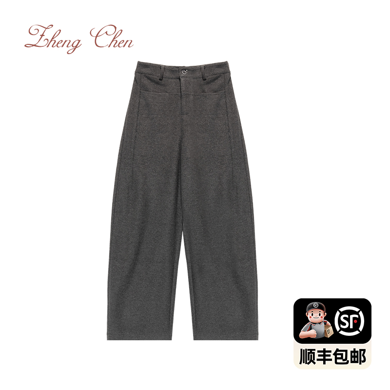 高腰显瘦经典版型阔腿裤 Y-P69559