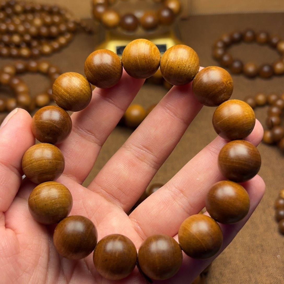 檀香木老山檀1.5单圈