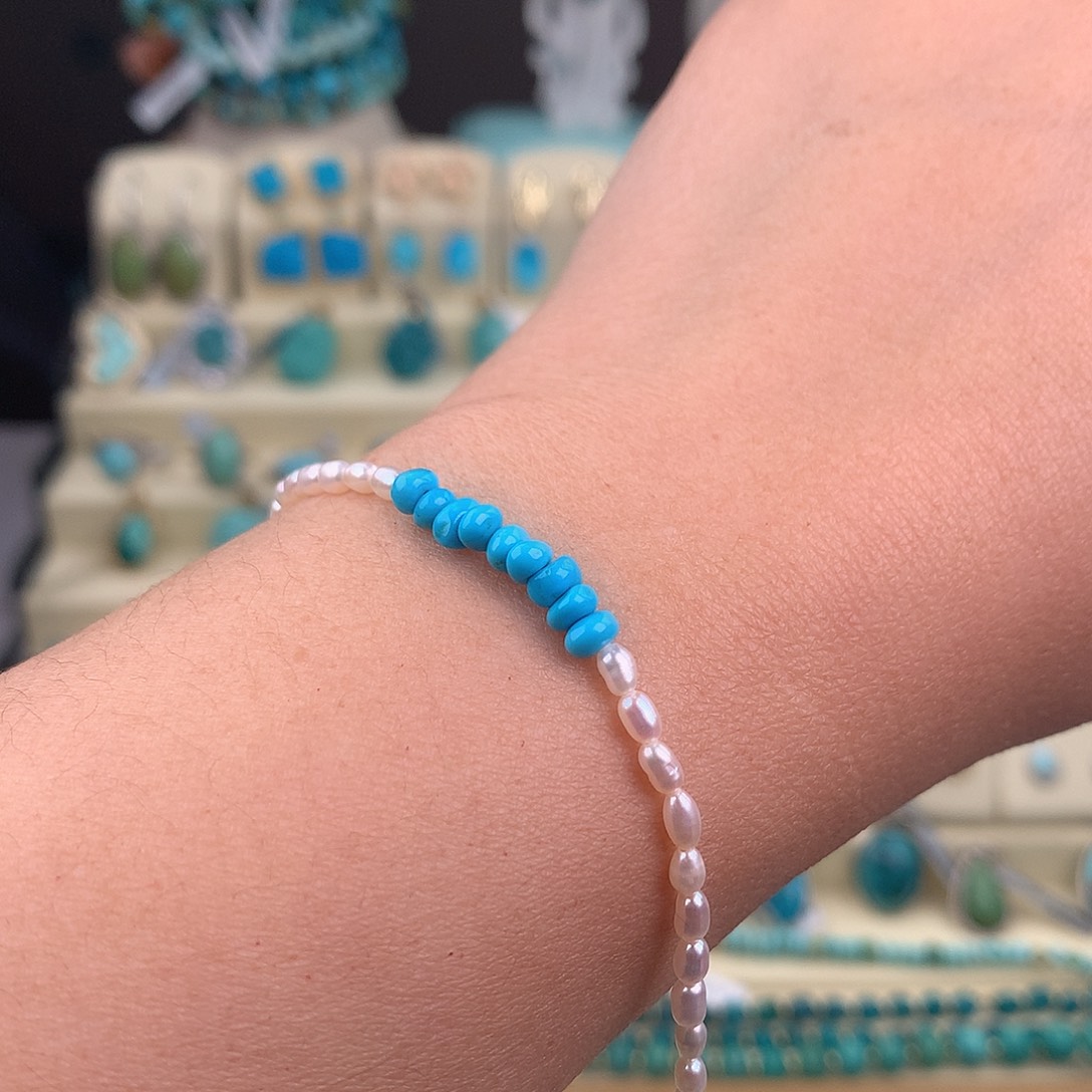 绿松石未镶嵌手链