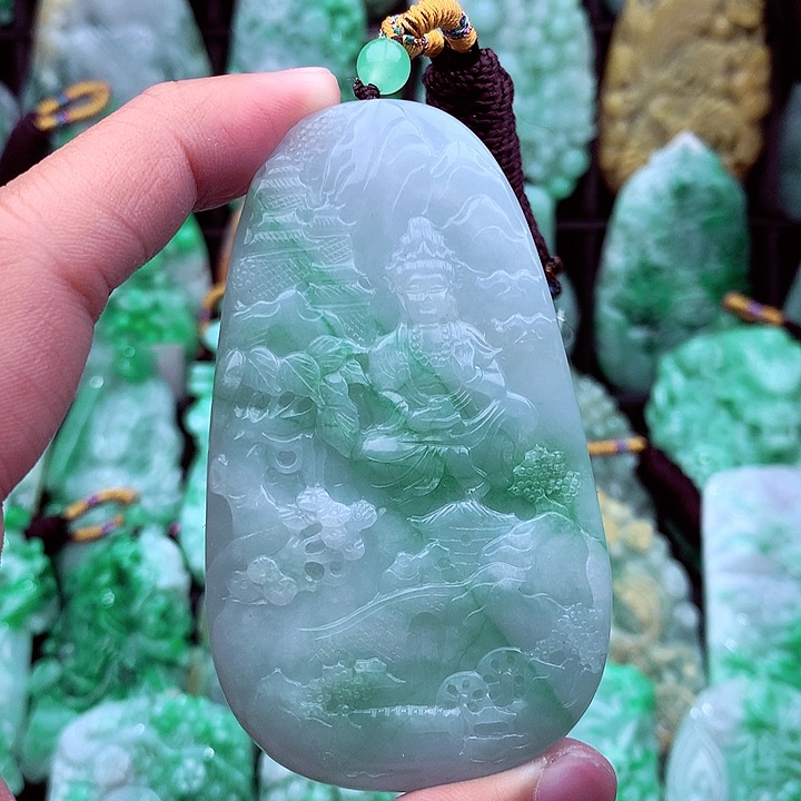 翡翠吊坠(不含链)未镶嵌