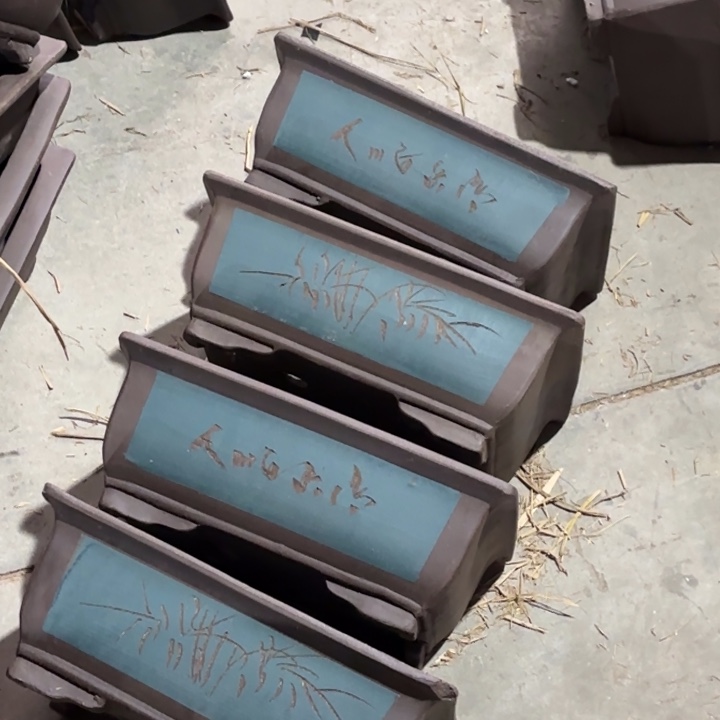 紫砂花盆             100-4