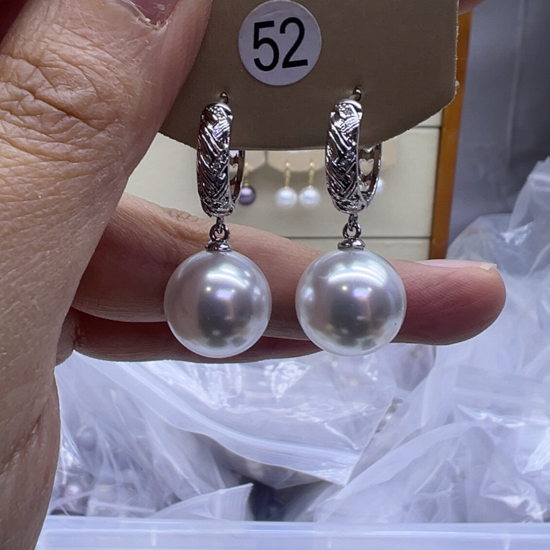 耳饰未镶嵌淡水珍珠