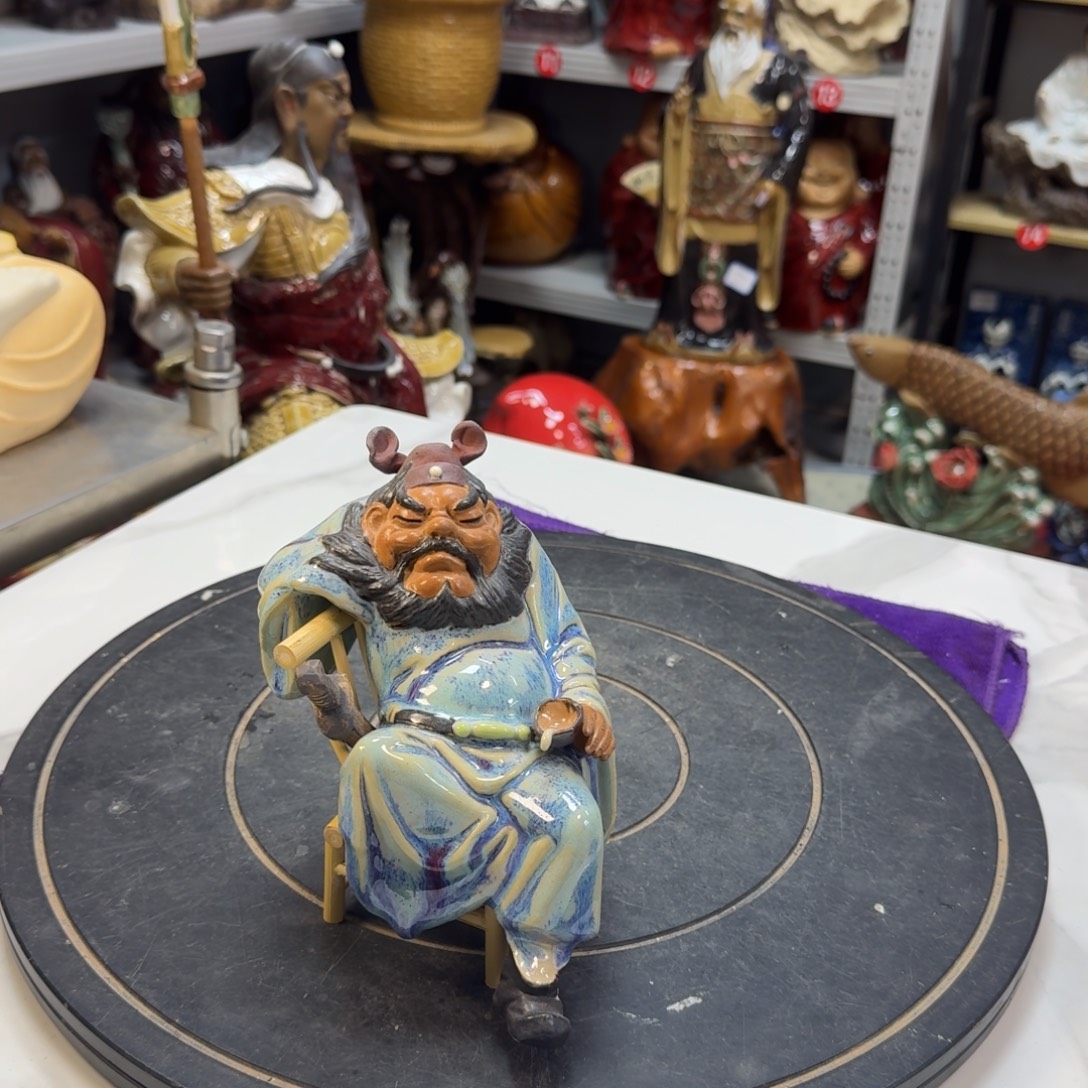 *****石湾窑陶瓷摆件小钟馗