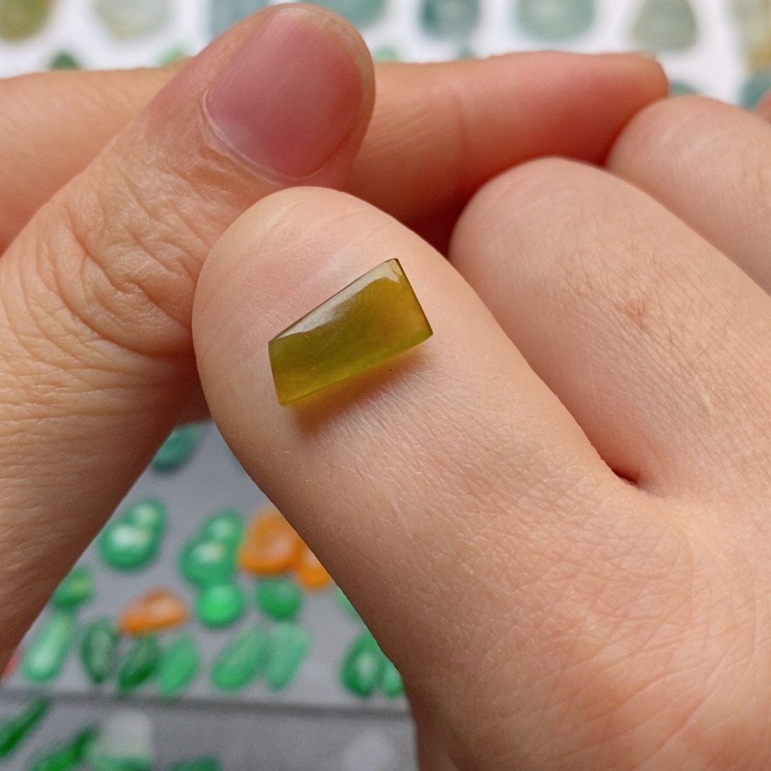 定制翡翠未镶嵌切割面