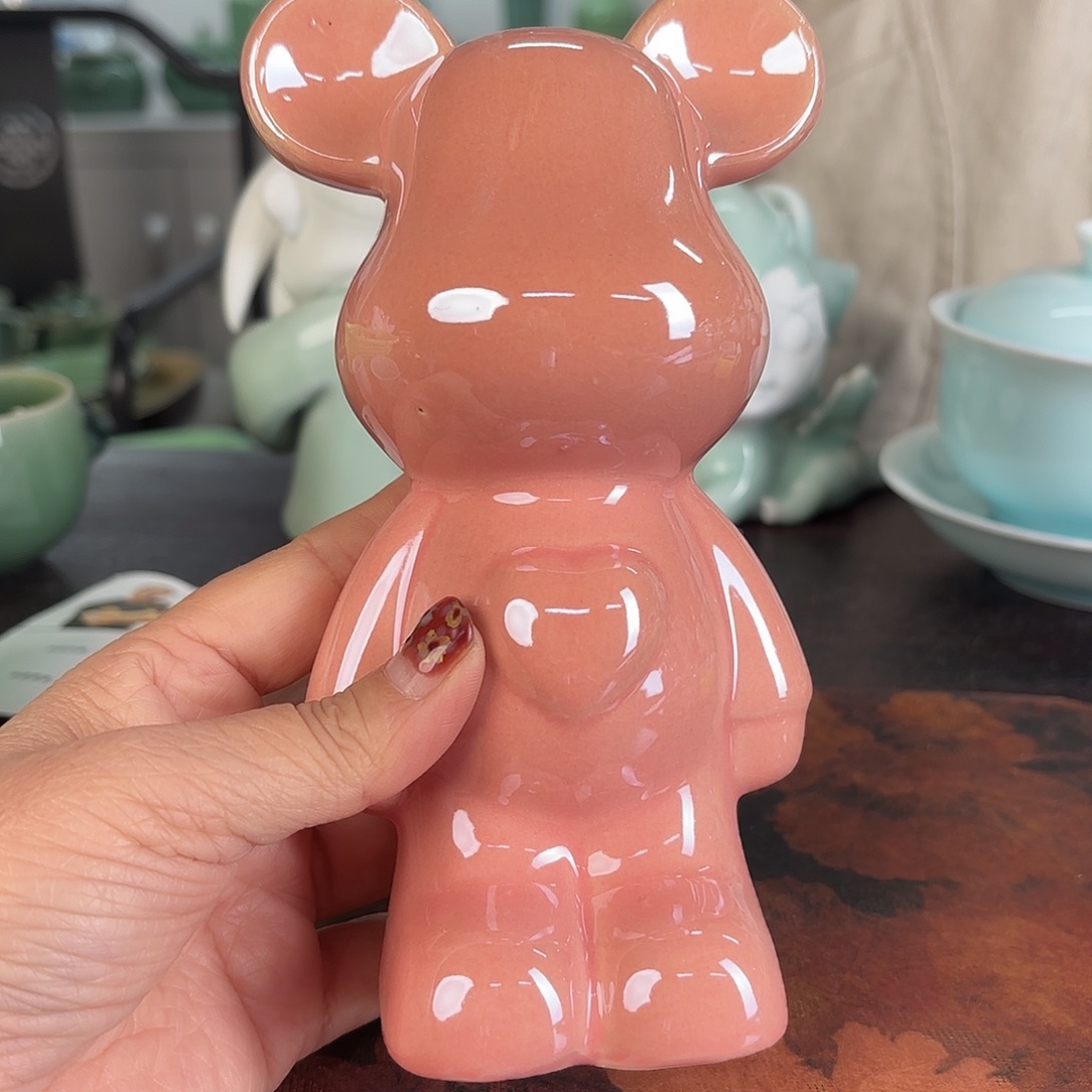 龙泉云间青瓷小米茶器