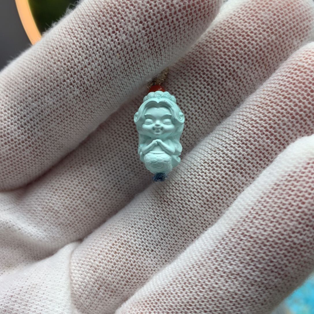 绿松石挂件未镶嵌