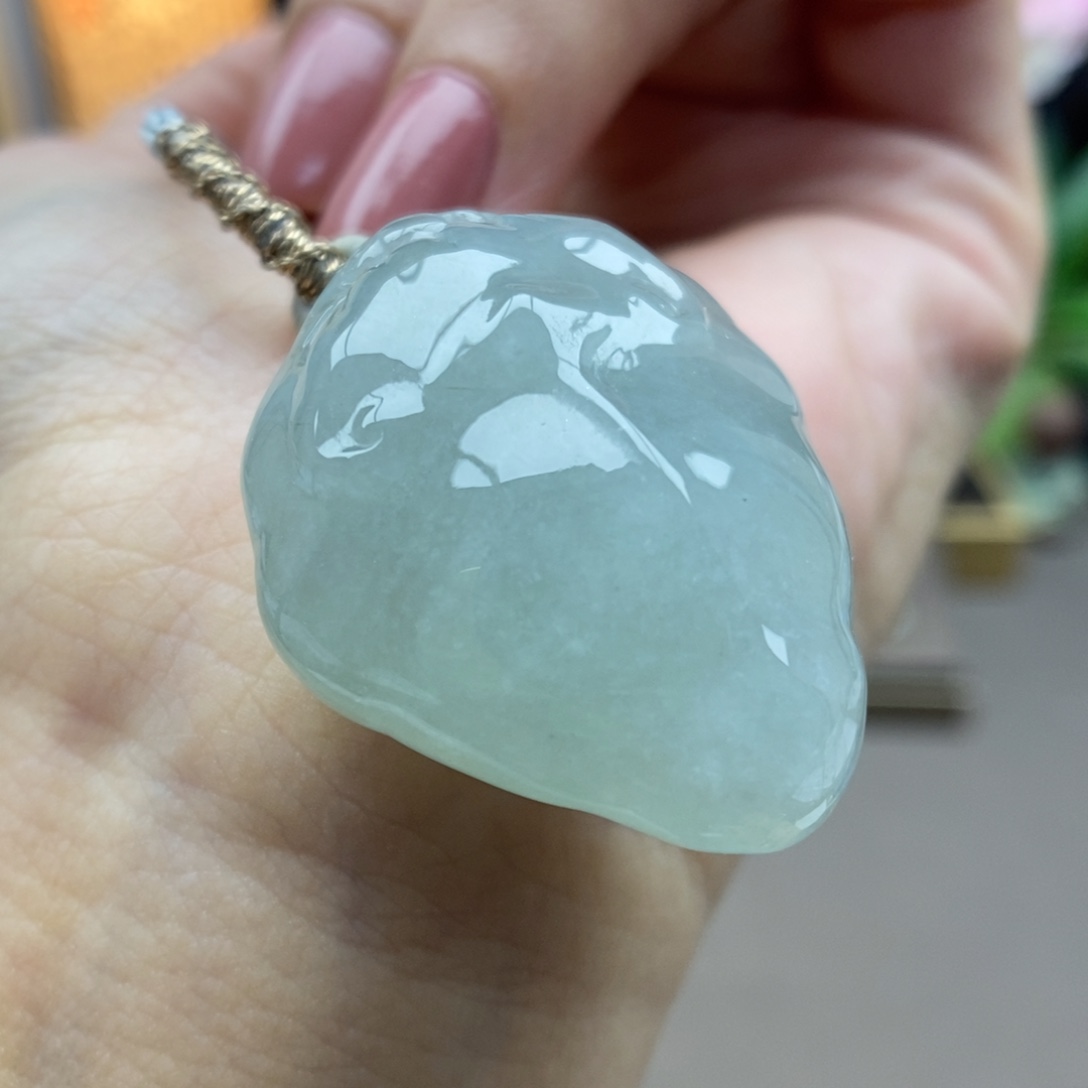 翡翠未镶嵌颈饰吊坠56