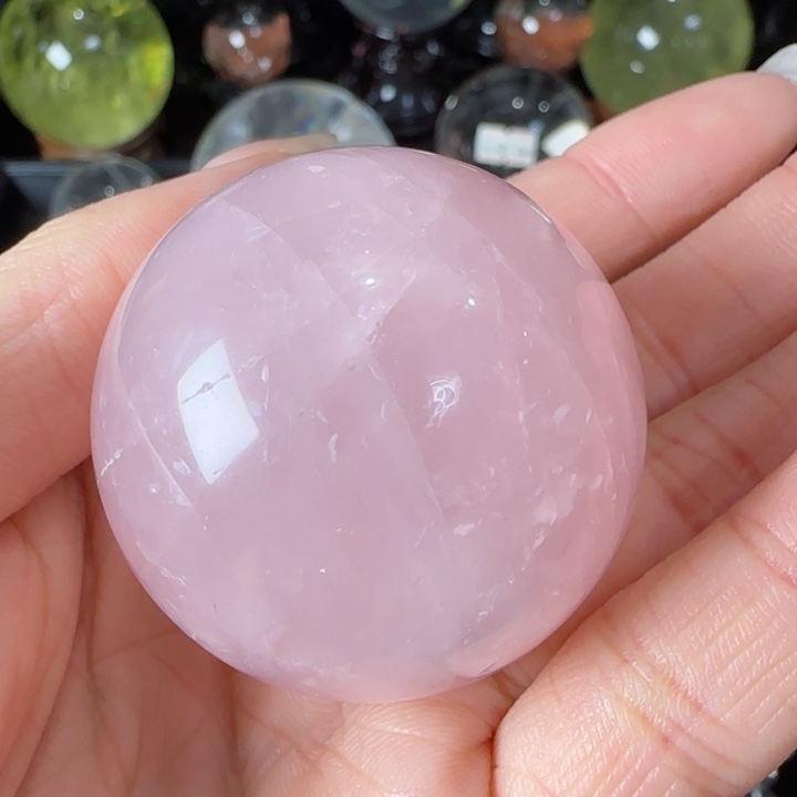 水晶天然水晶球M21未镶嵌天然4.2公分