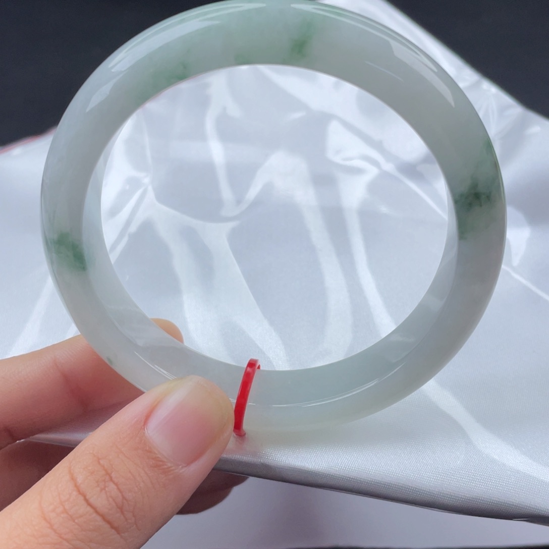 翡翠手镯未镶嵌塔**ᴳ59圈