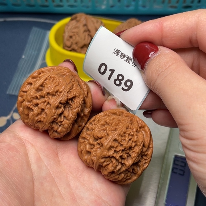 文玩核桃把件粗筋40