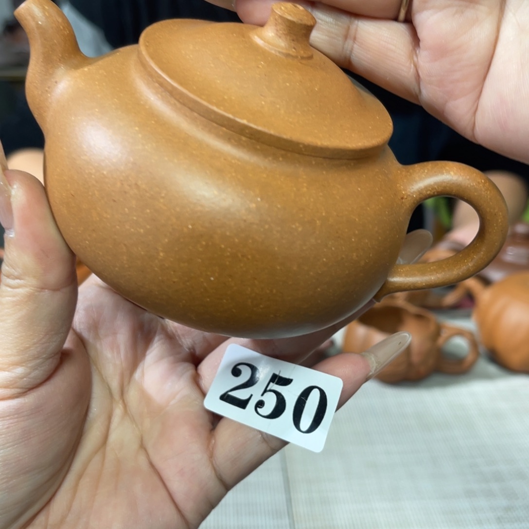 紫砂茶杯宜兴原矿紫砂精品手工