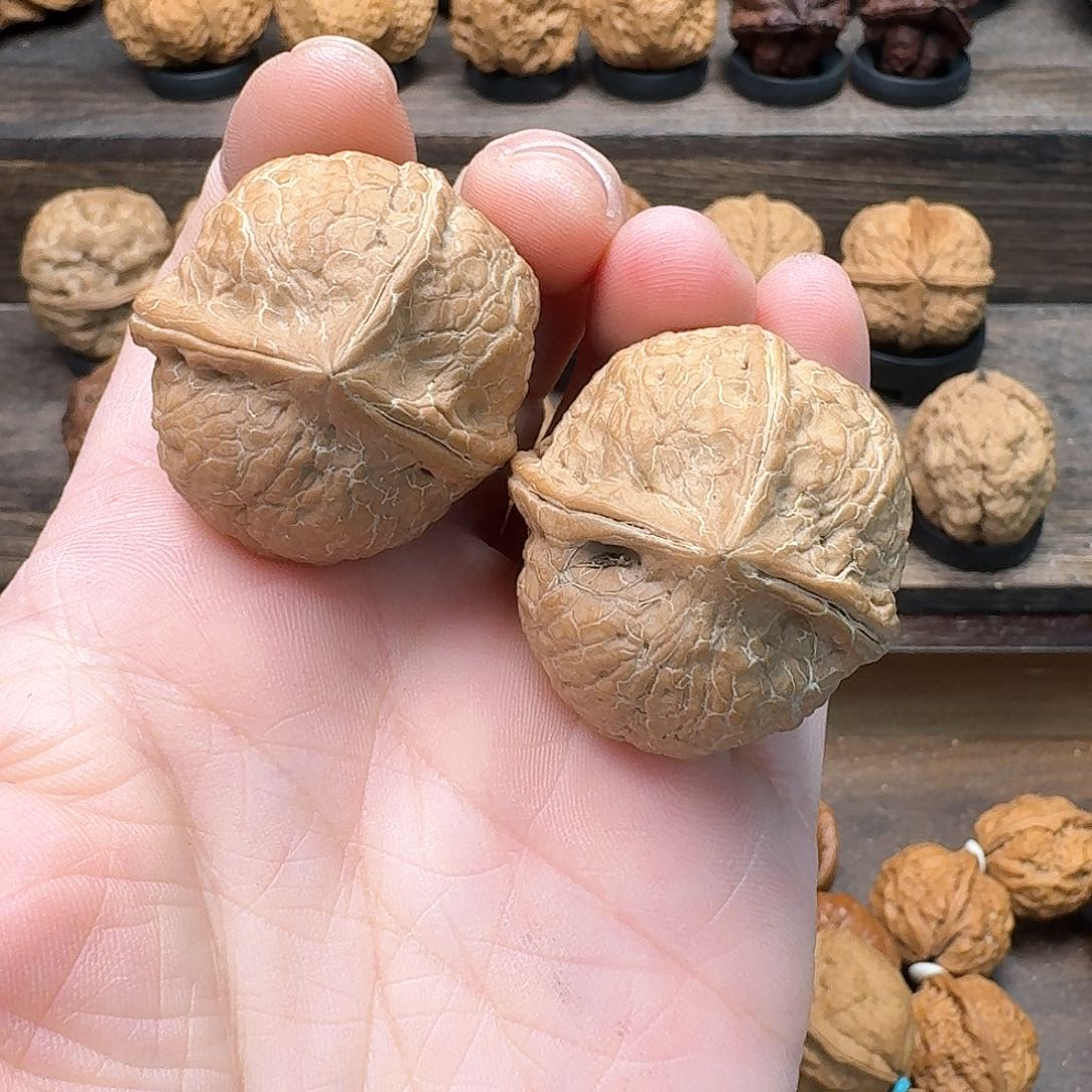 文玩核桃吊坠9圆三刀3️⃣34尺寸