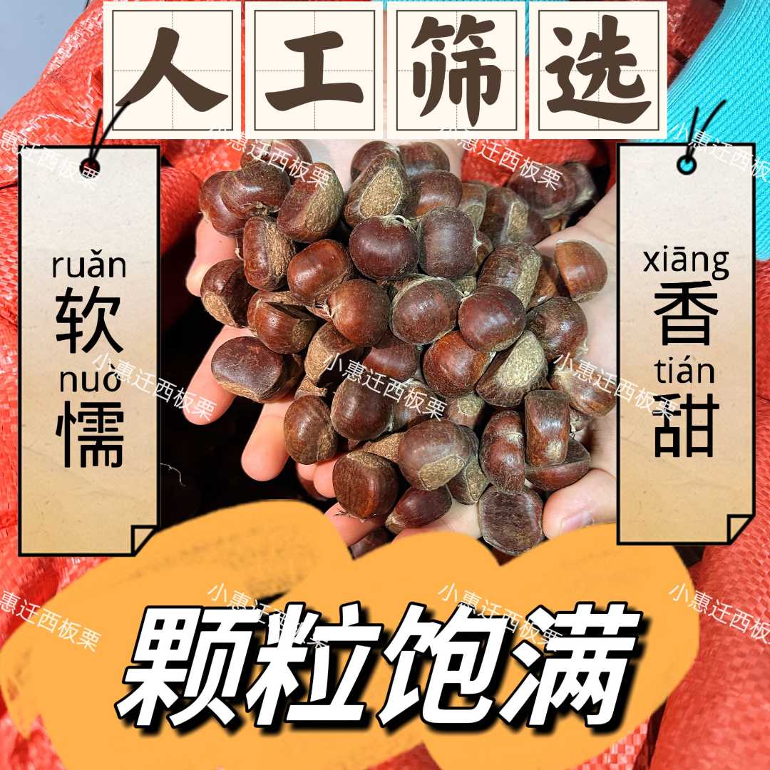 新鲜下树2025正宗迁西板栗3113软糯香甜脆甜（坏果包赔）
