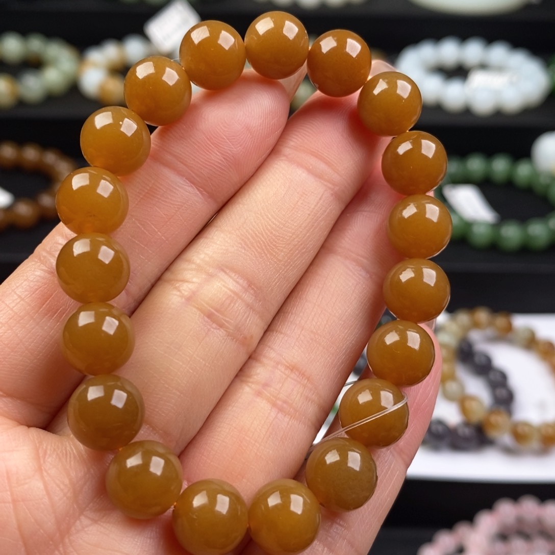 和田玉手串未镶嵌