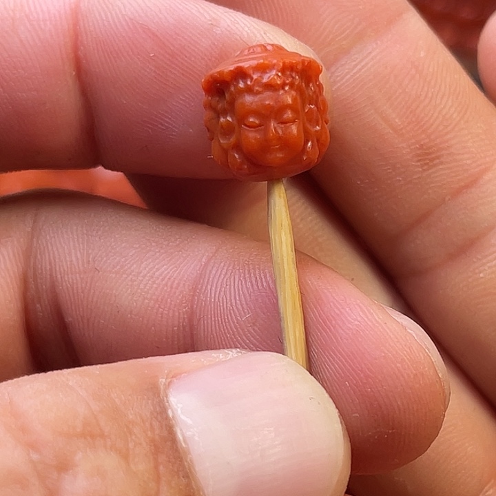 未镶嵌川料瓦西精工三面佛卡11➕多样性发货其一南红玛瑙