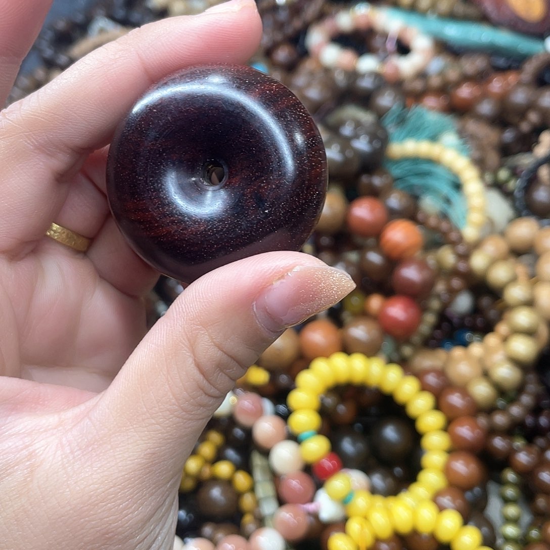 维腊木（绿檀）无事牌