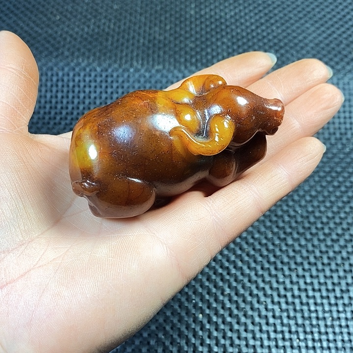 吊坠白玉菩提手把