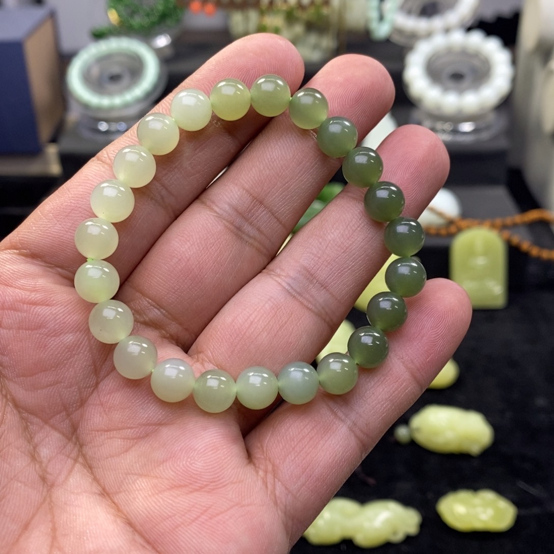 和田玉未镶嵌吊坠(不含链)