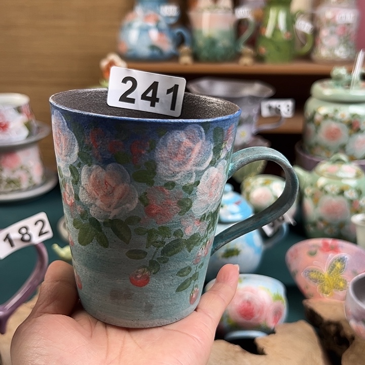 杯景德镇陶瓷手绘作品241