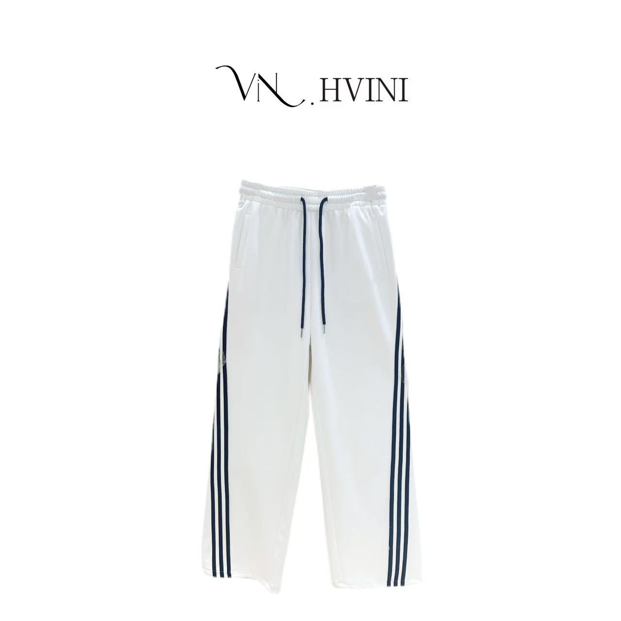 HUANG  VINI【黄微倪】 新潮休闲百搭显瘦休闲长裤L1043