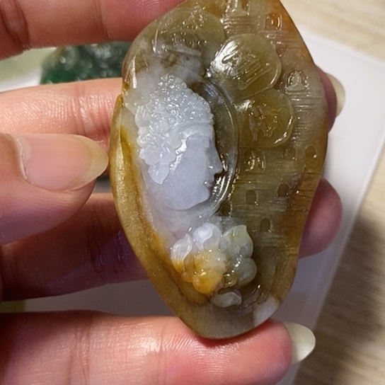 未镶嵌定制翡翠牌子