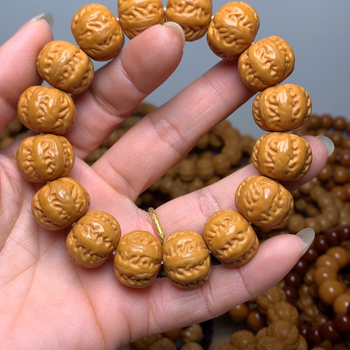 猴头核桃吊坠猴头