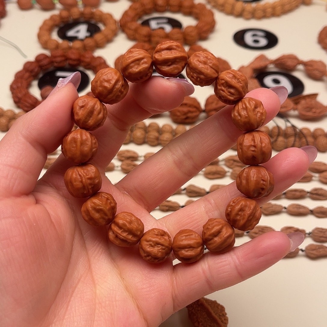 〆***ヽ文玩核桃吊坠赤龙核桃