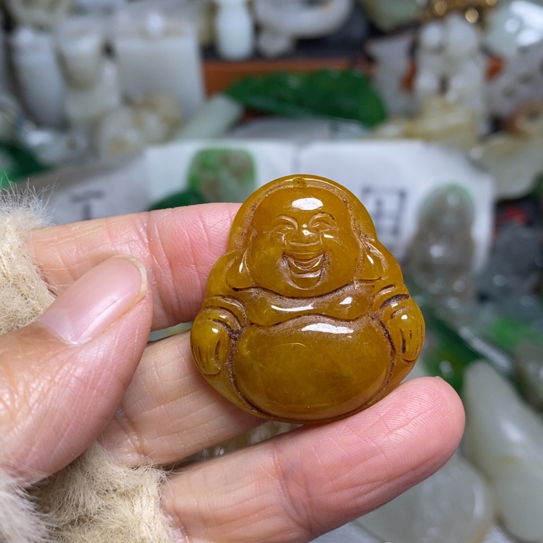 和田玉（糖玉）未镶嵌颈饰