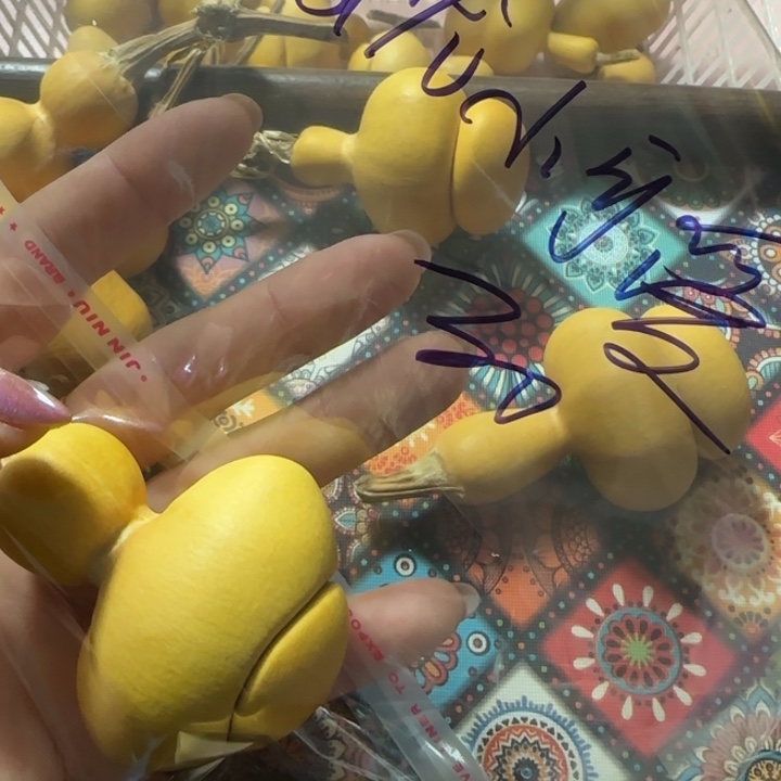 ****爱葫芦钱袋子葫芦手把件