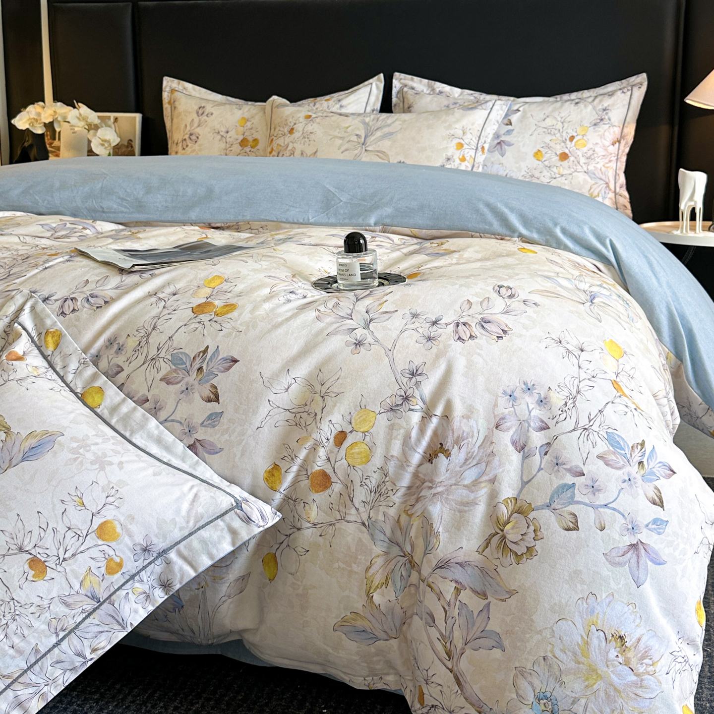 2026新款100%全棉秋冬加厚磨毛数码印花四件套