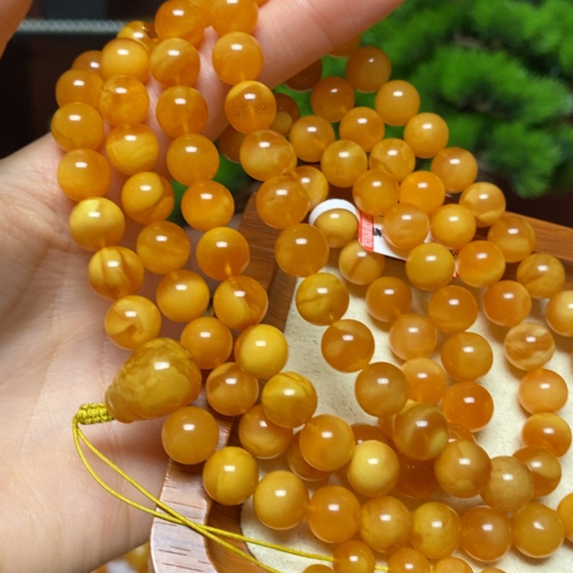 【闪购商品】蜜蜡颈饰未镶嵌项链