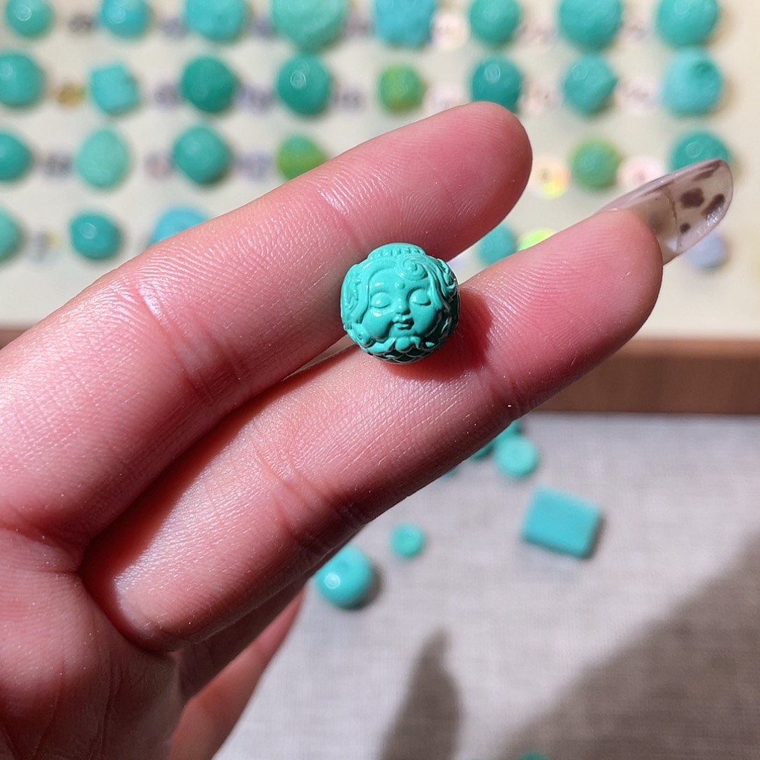 手工雕刻配饰配珠卡11+