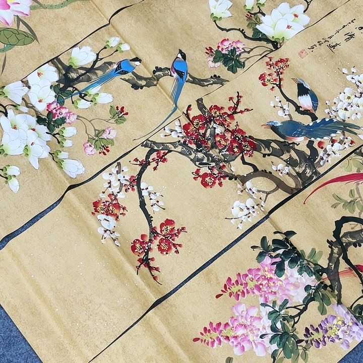 国画纯手绘国画作品鉴赏