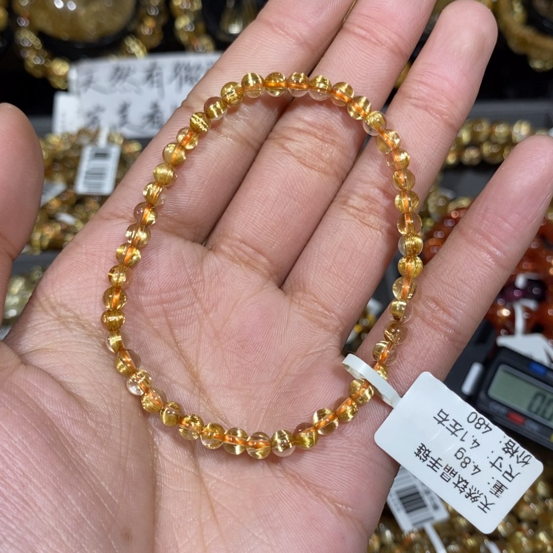 水晶手链未镶嵌三*零琪