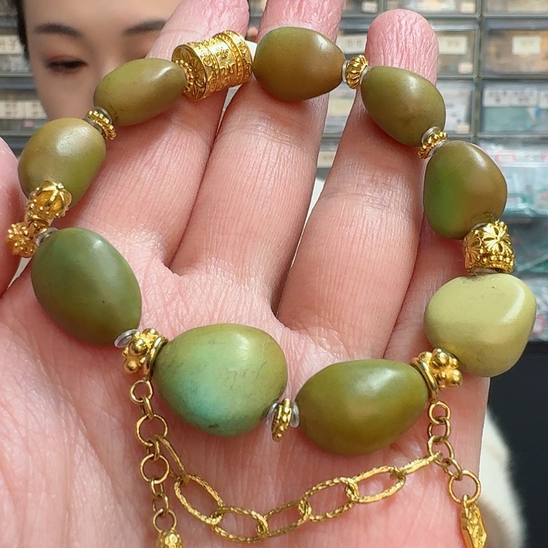 绿松石珠宝奇石未镶嵌