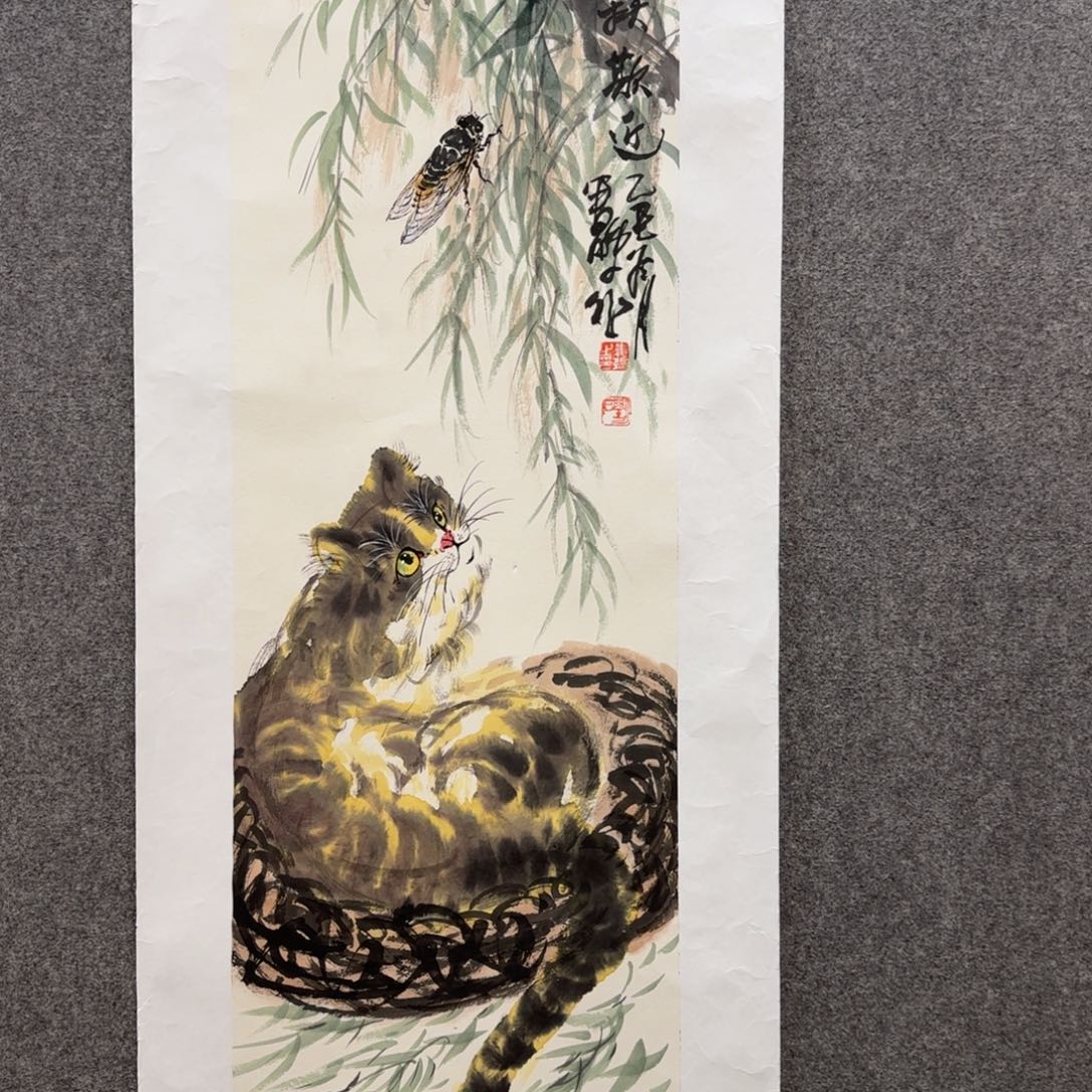 国画娄鹏老师手绘作品