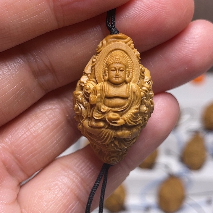 橄榄核吊坠，橄榄核