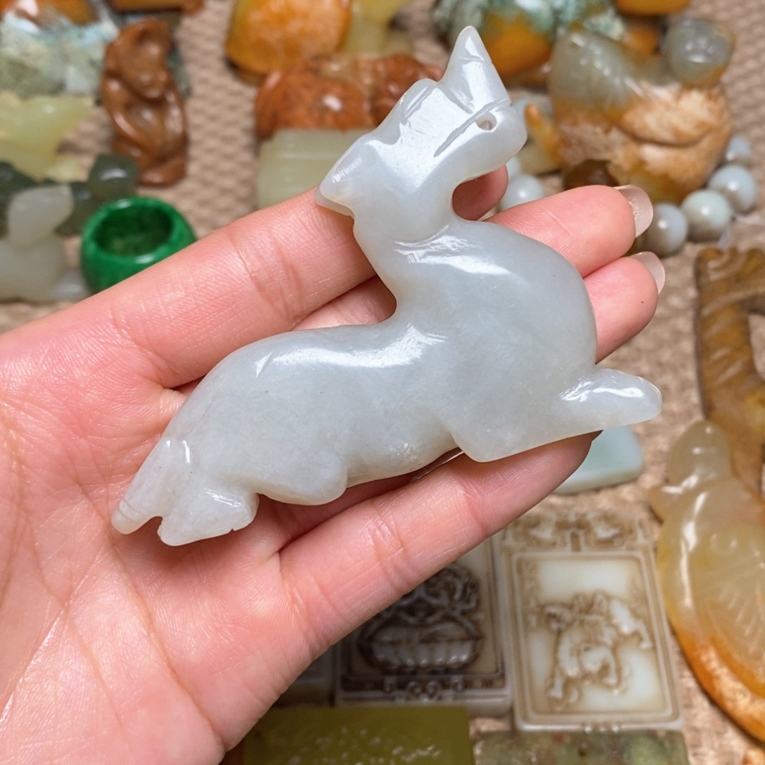 白玉菩提吊坠白玉菩提白玉菩提摆件