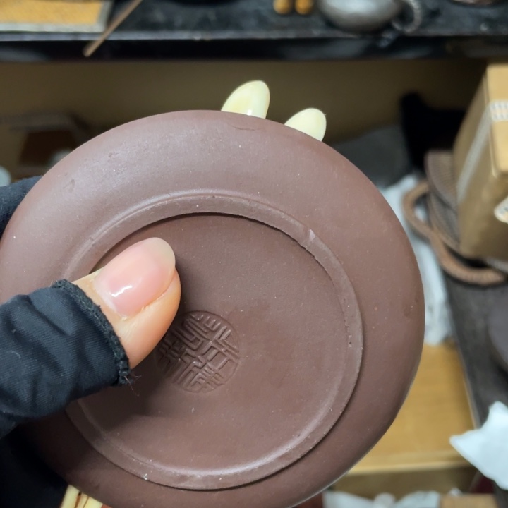 若****心紫砂中古工艺品摆件