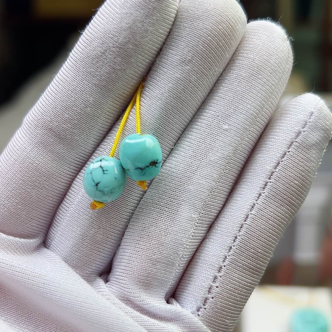 绿松石珠宝奇石未镶嵌