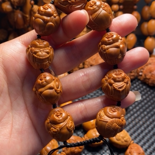 橄榄核吊坠八大弥勒