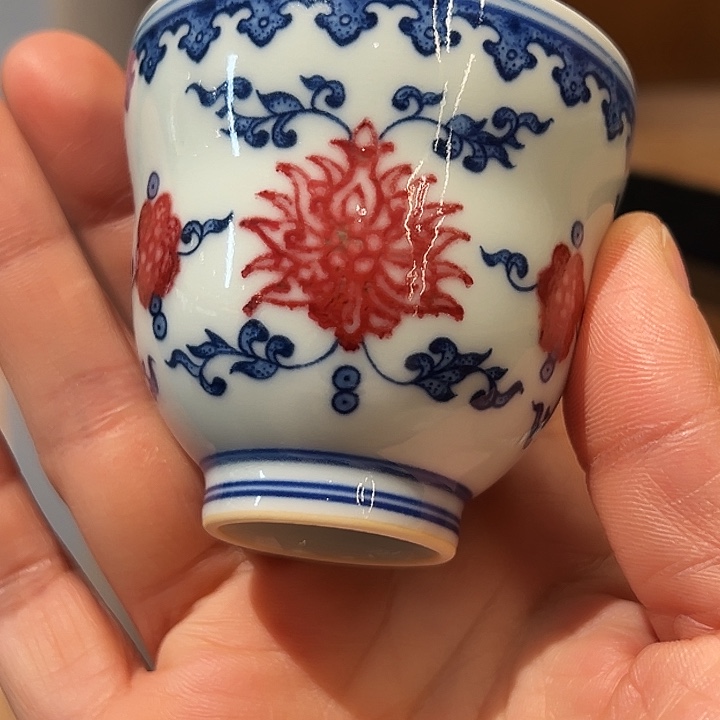 臻玉古坊原矿孔雀石釉里红